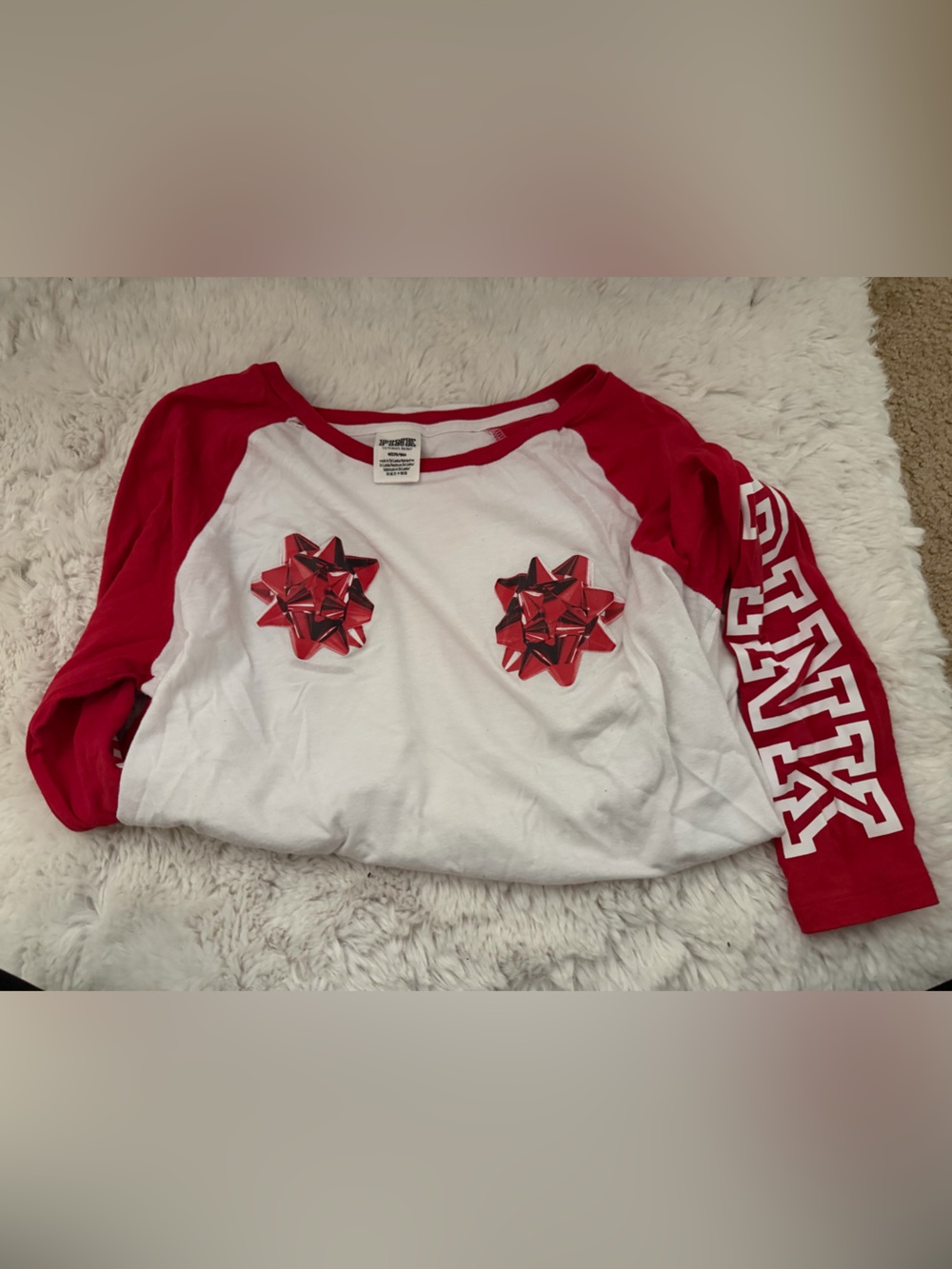 PINK Christmas long sleeve
